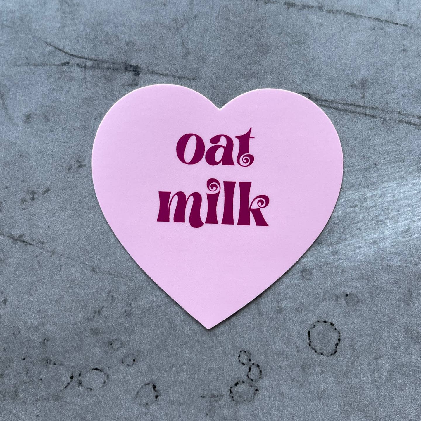 Oat Milk Love Sticker