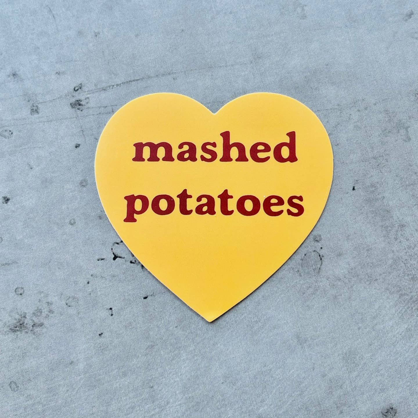 Mashed Potatoes Love Sticker