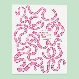 Wormy Love Card