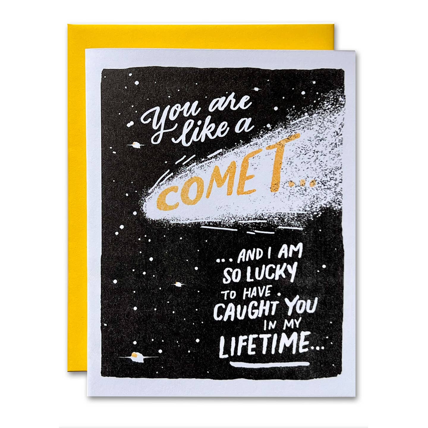 Like A Comet Card