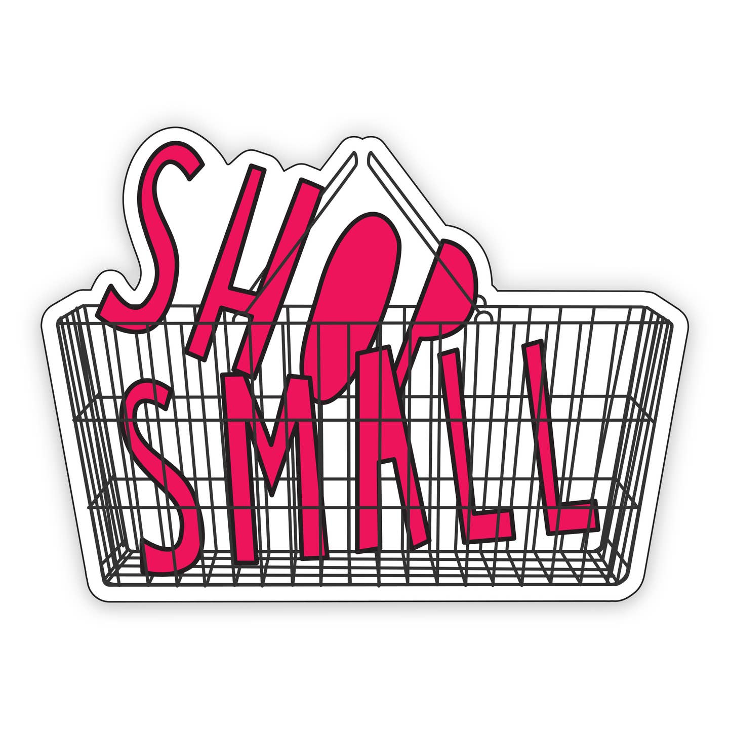 Shop Small Sticker