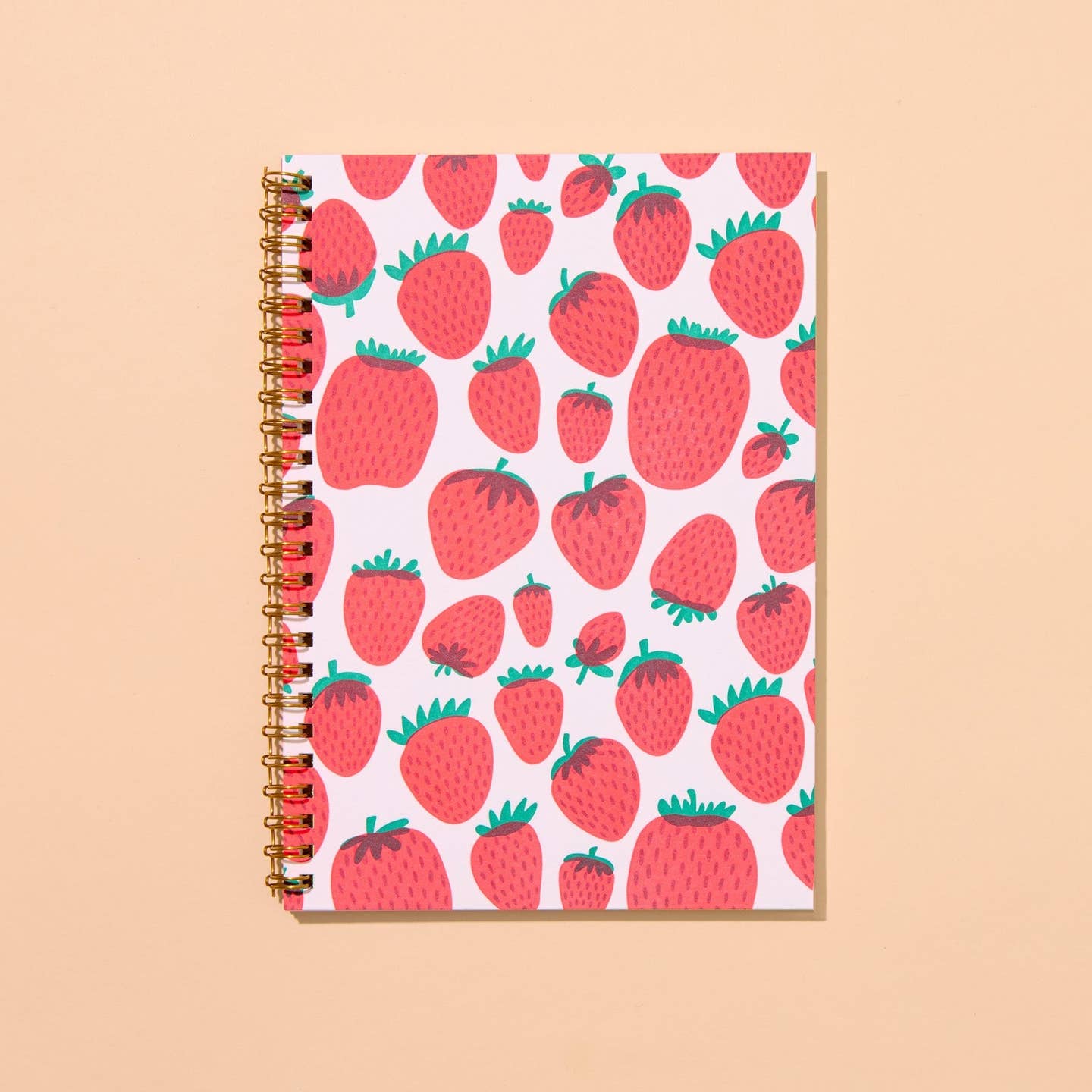 Strawberry Spiral Notebook