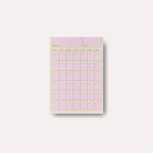 Casetta Monthly Planner Sticky Note