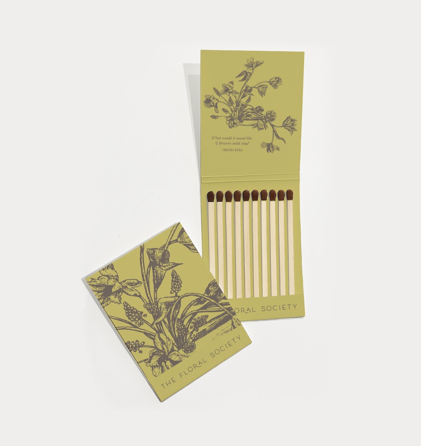 Botanic Matchbooks - 3 Colors