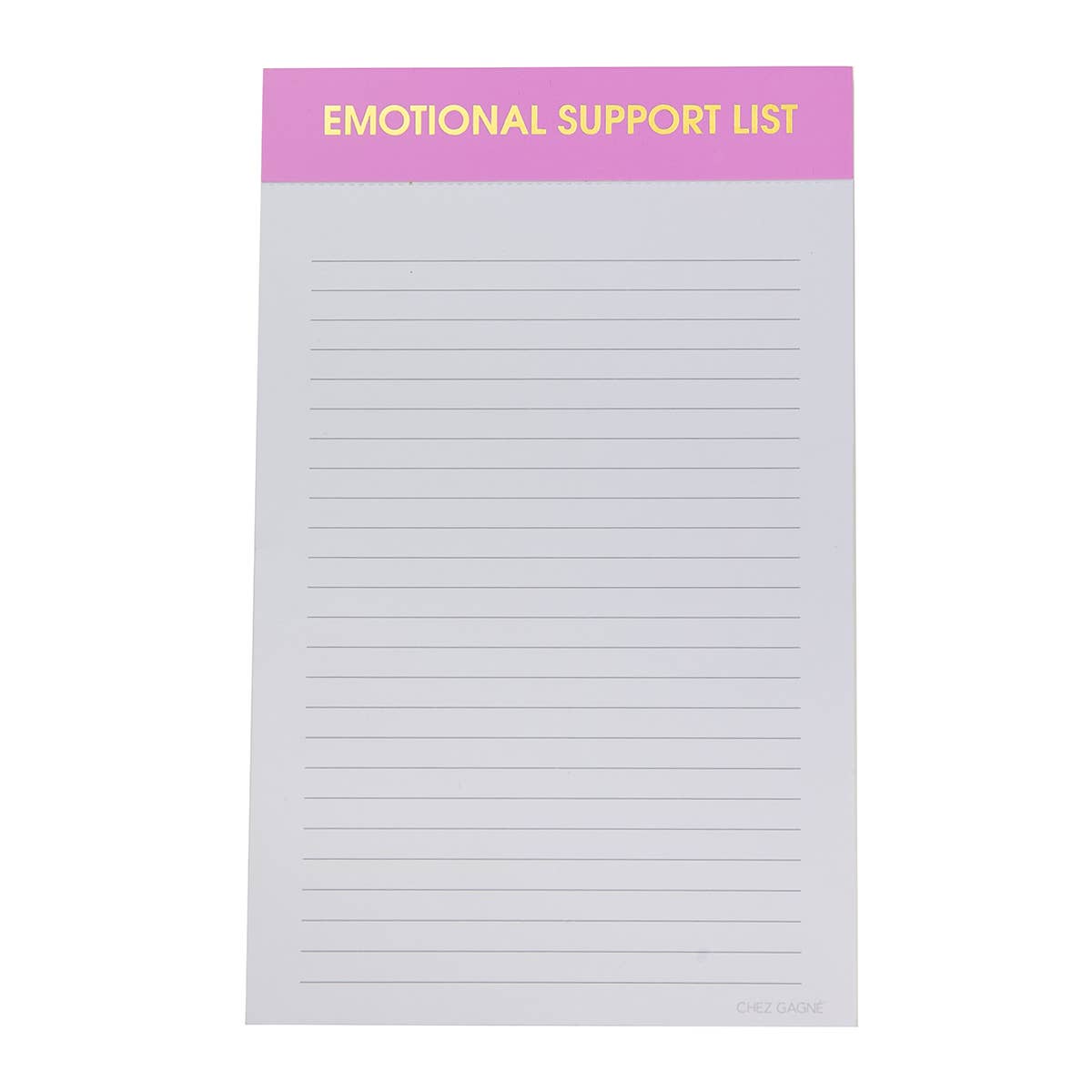 Emotional Support List Notepad – Calliope Paperie
