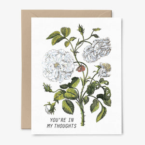 You're in My Thoughts Card