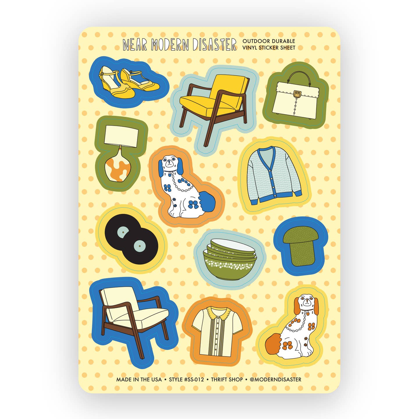 Thrift Shop Sticker Sheet