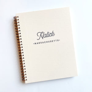 Natick Script Notebook - Vanilla