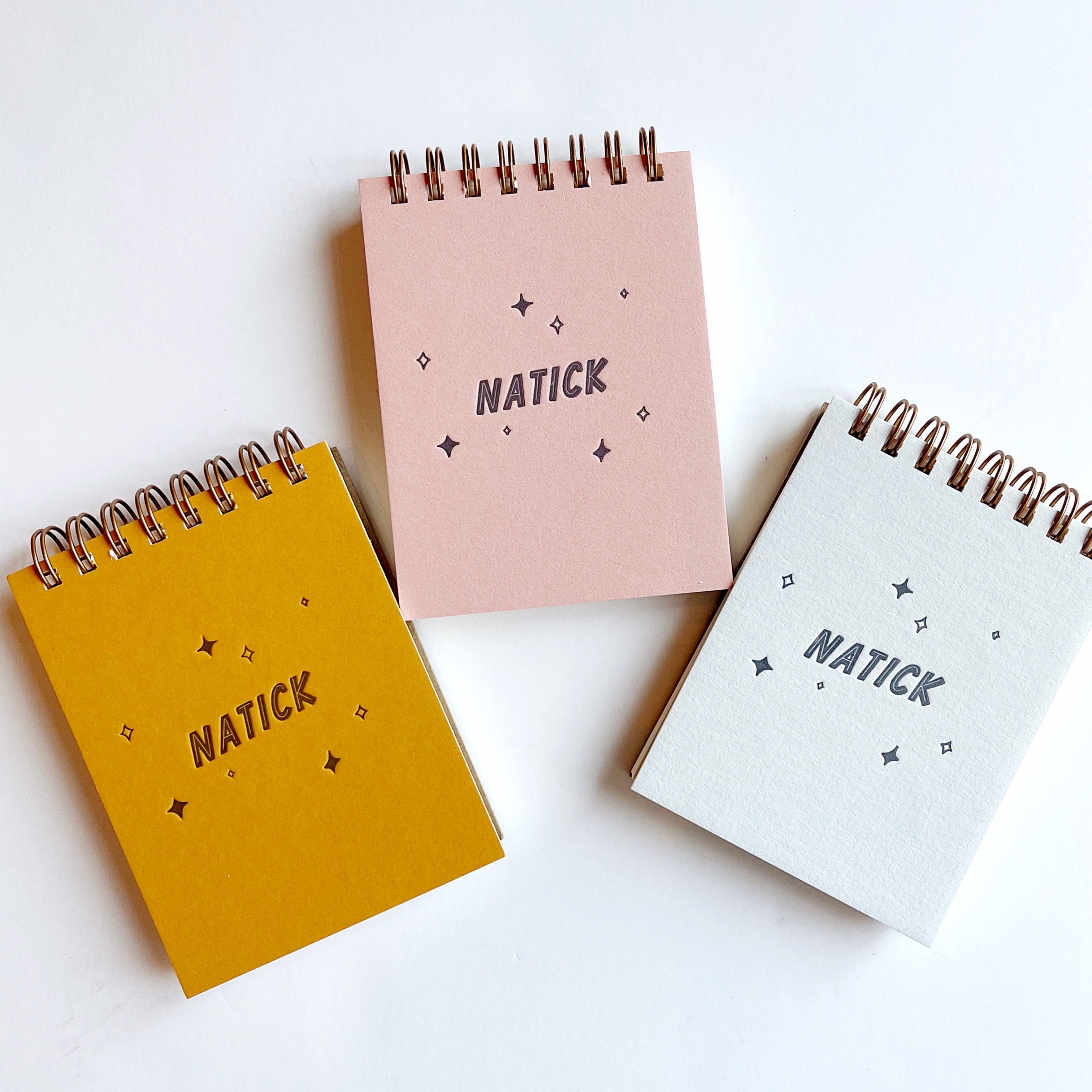 Natick Sparkle Mini Jotter Notebook