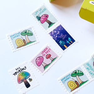 Tiny Toadstool Stamp Washi