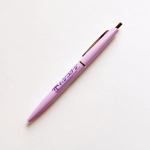 Lilac Palm Tree Gel Pen