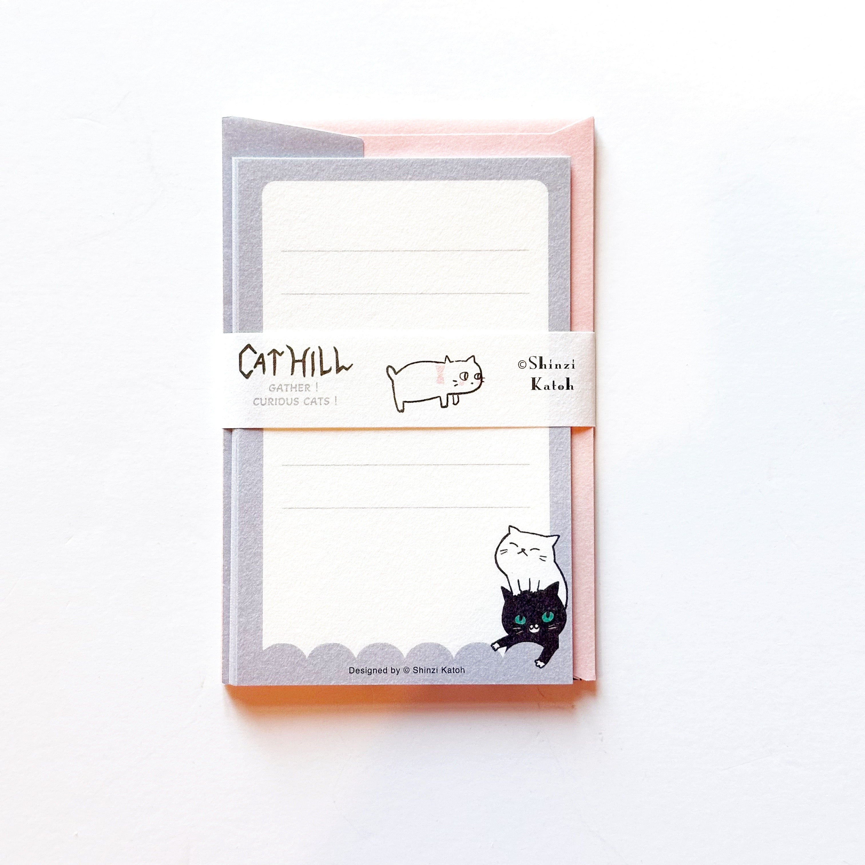 Shinzi Katoh Cat Hill Mini Letter Set