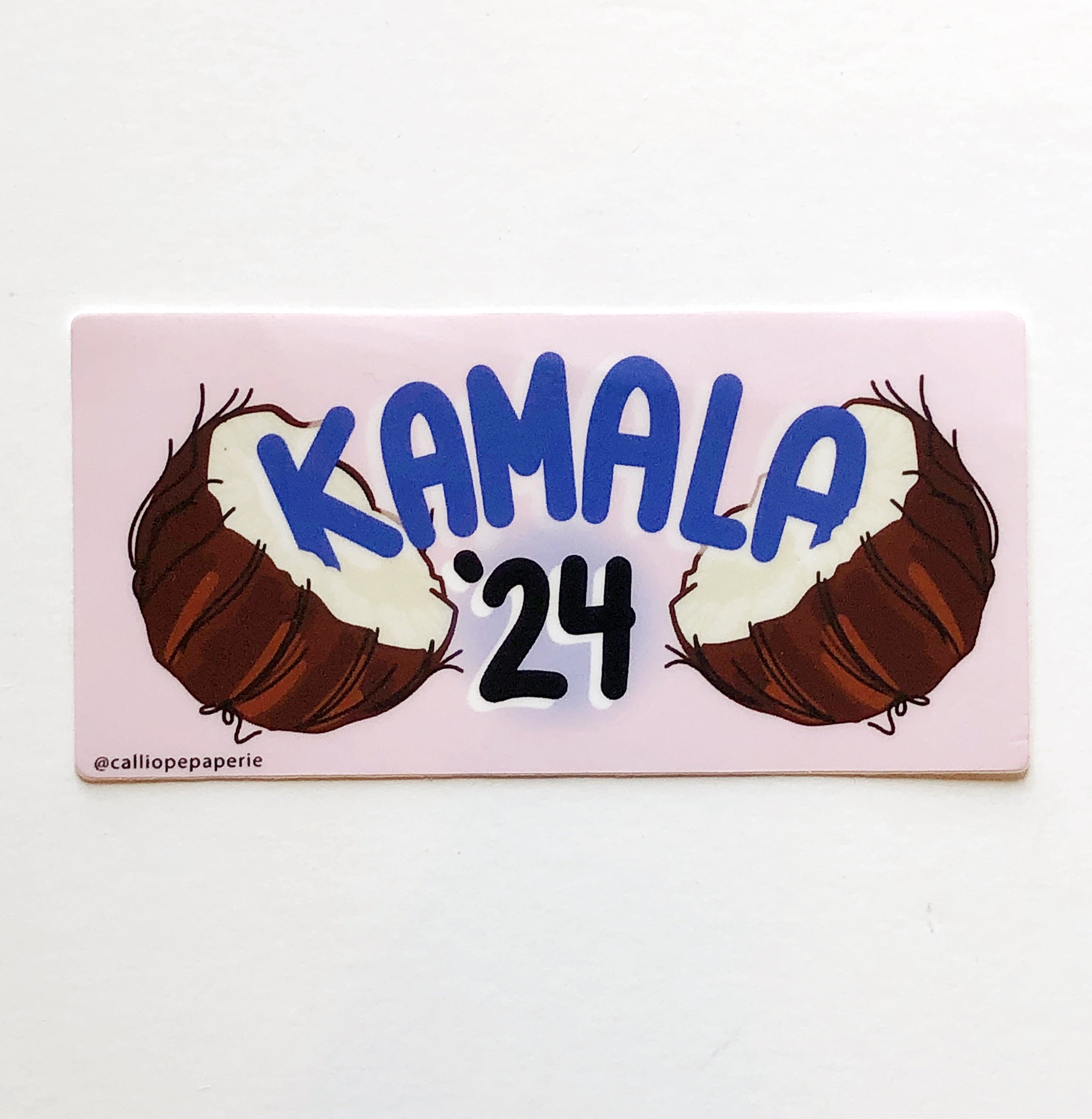 Kamala 24 Coconuts Bumper Sticker