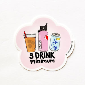 3 Drink Minimum - Coffee