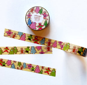 Unhinged Cookies Washi Tape