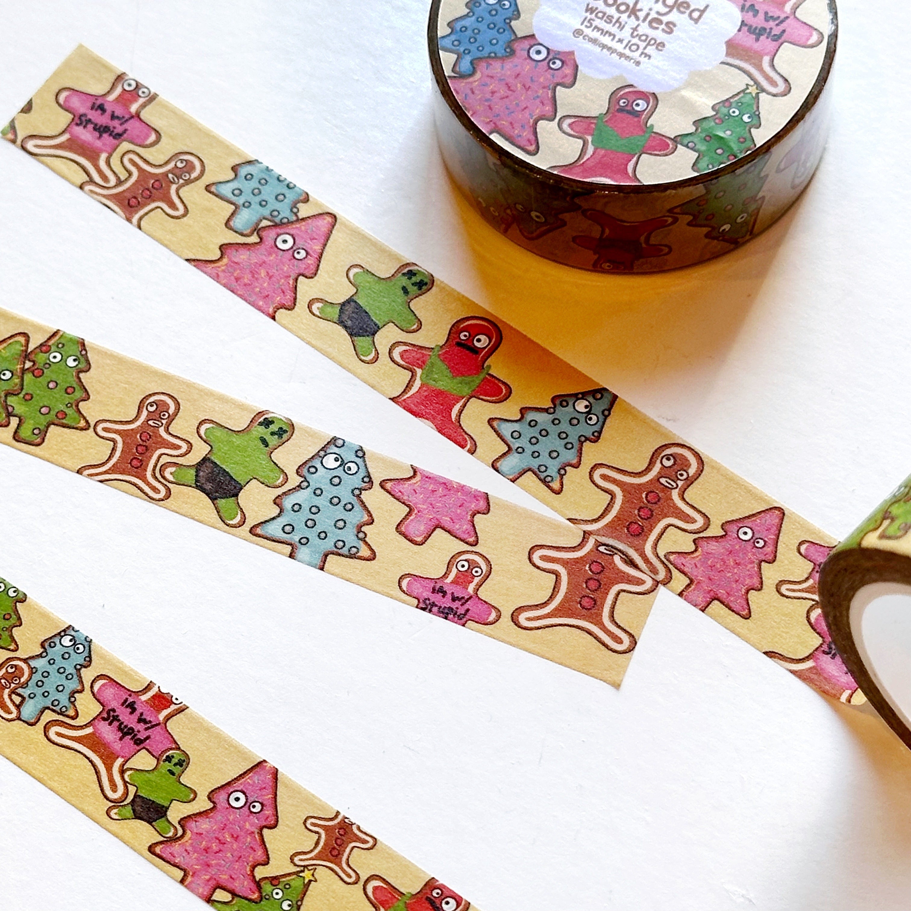 Unhinged Cookies Washi Tape