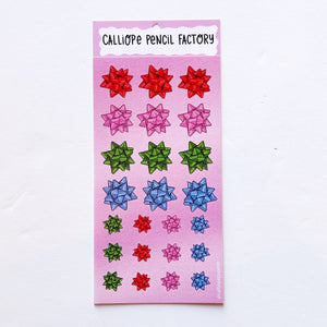 Sticky Bows Color Sticker Sheet