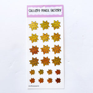 Sticky Bows Gold Holo Sticker Sheet