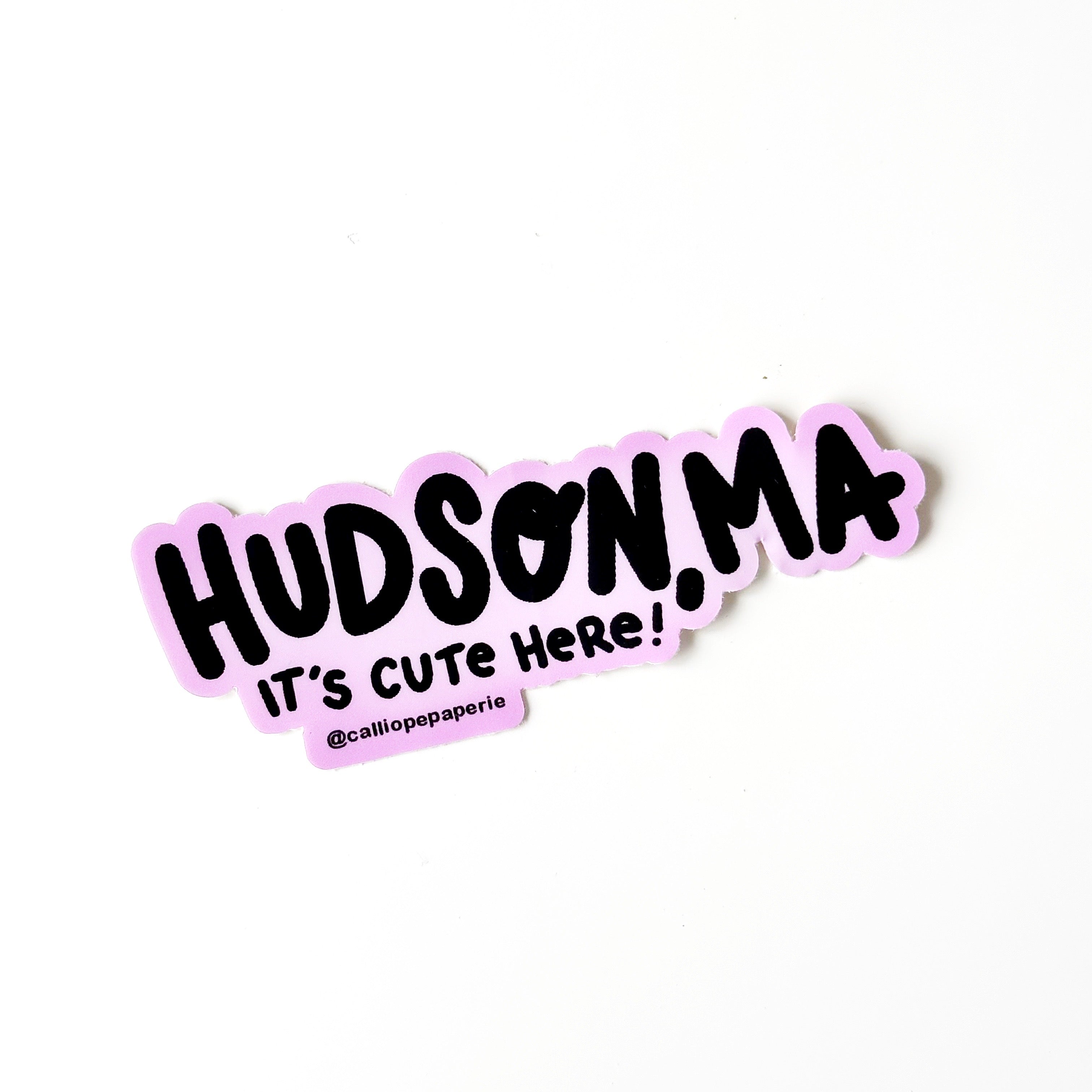 Hudson It's Cute Here! Sticker