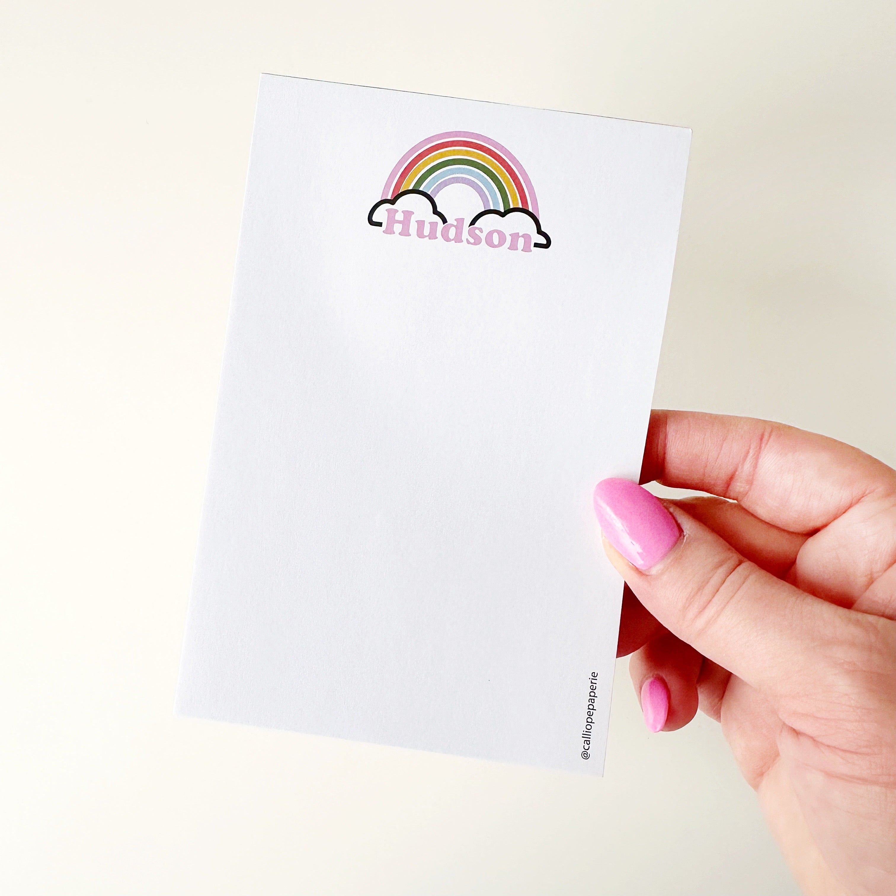 Hudson Rainbow Notepad