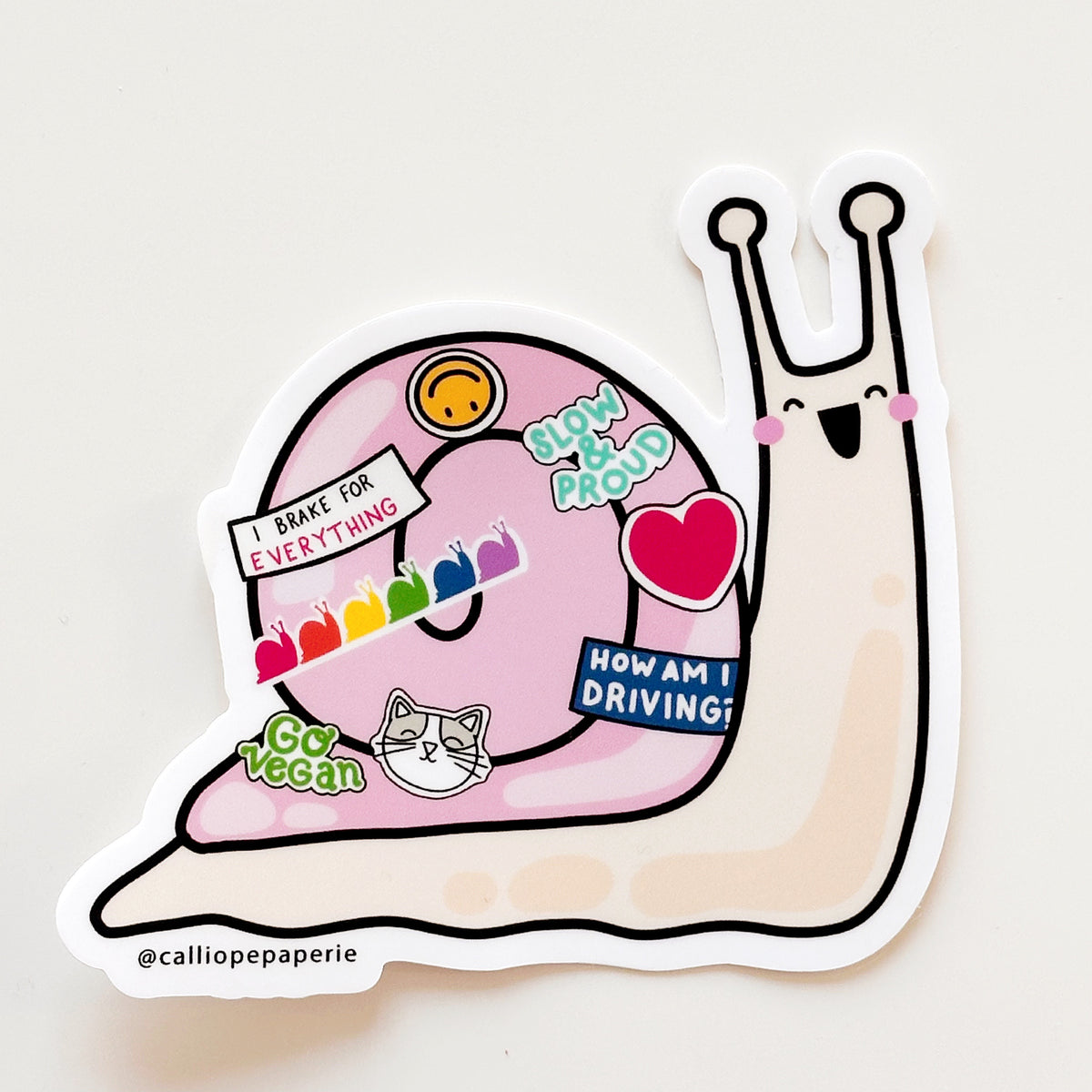 Bumper Sticker Ernie XL Sticker – Calliope Paperie
