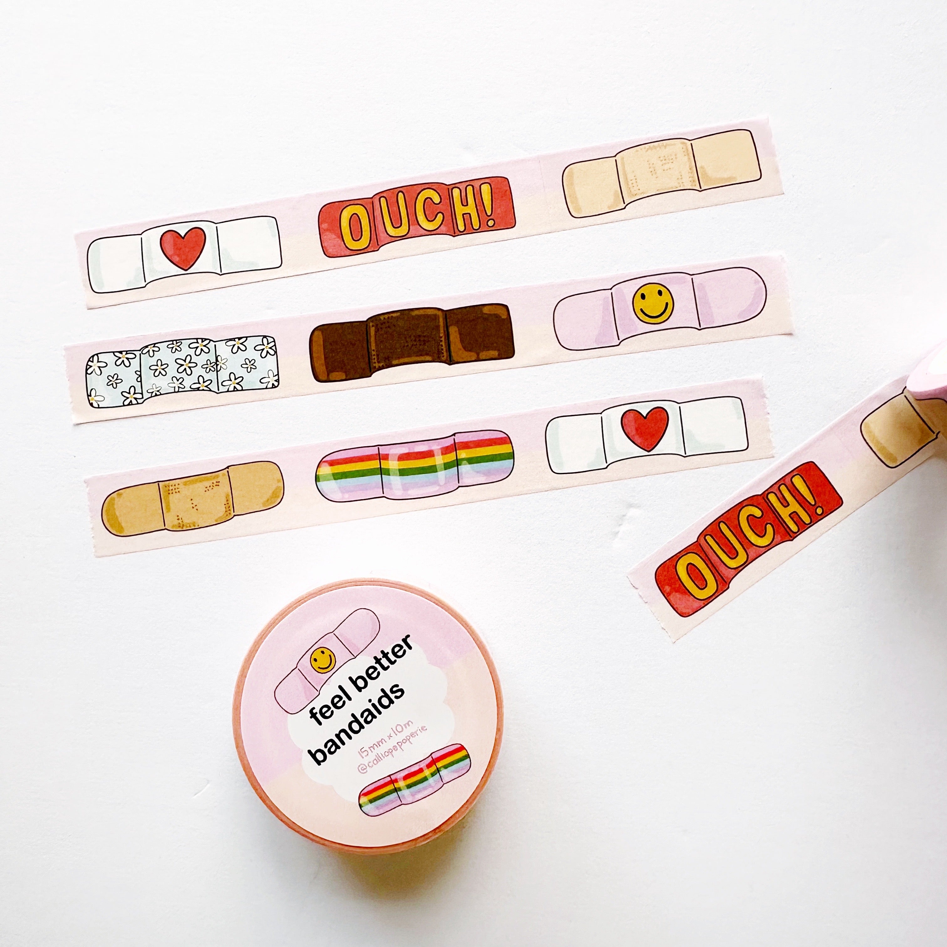 Feel Better Bandaids Washi Tape