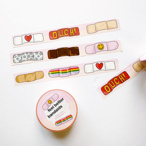 Feel Better Bandaids Washi Tape