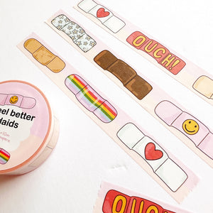 Feel Better Bandaids Washi Tape