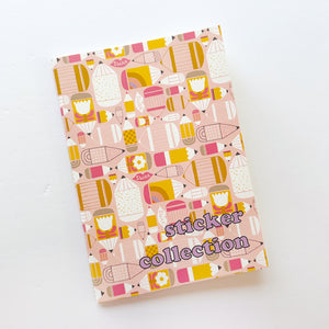 Pencil Pattern Sticker Book