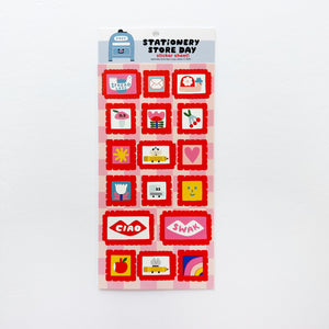 Suzy's Stamps Sticker Sheet
