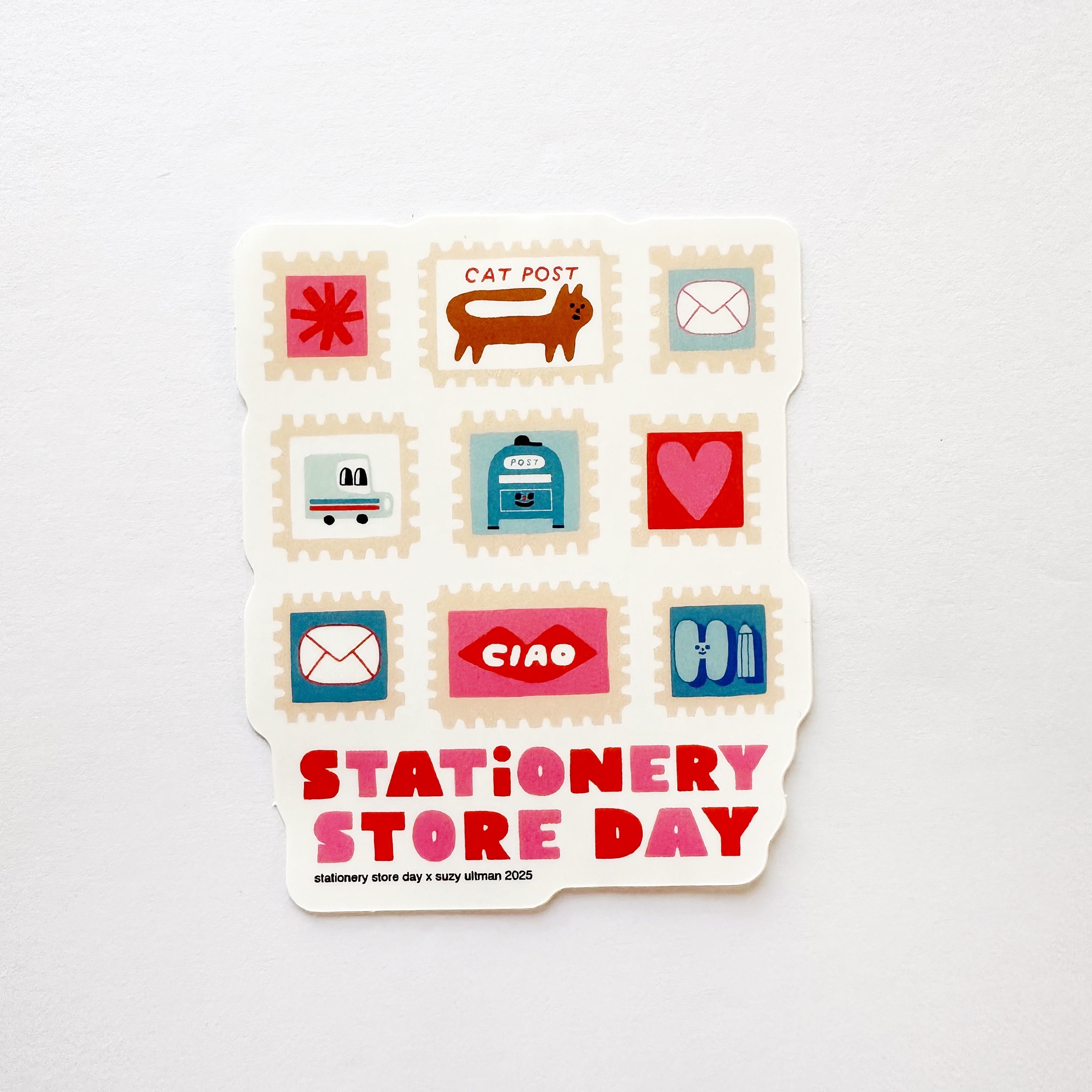 Suzy's Stamps Vinyl Sticker