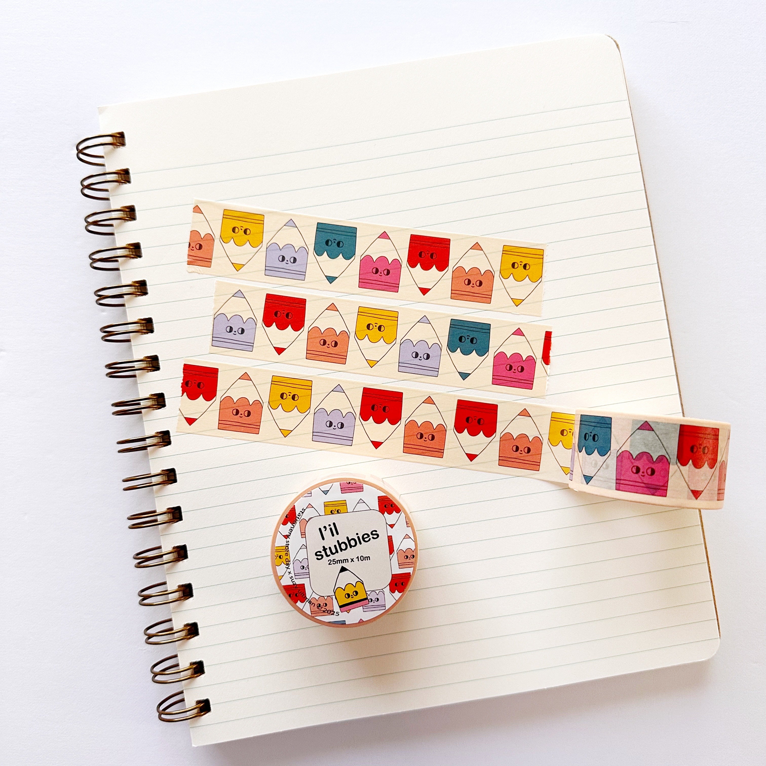 Li'l Stubbies Wide Washi Tape