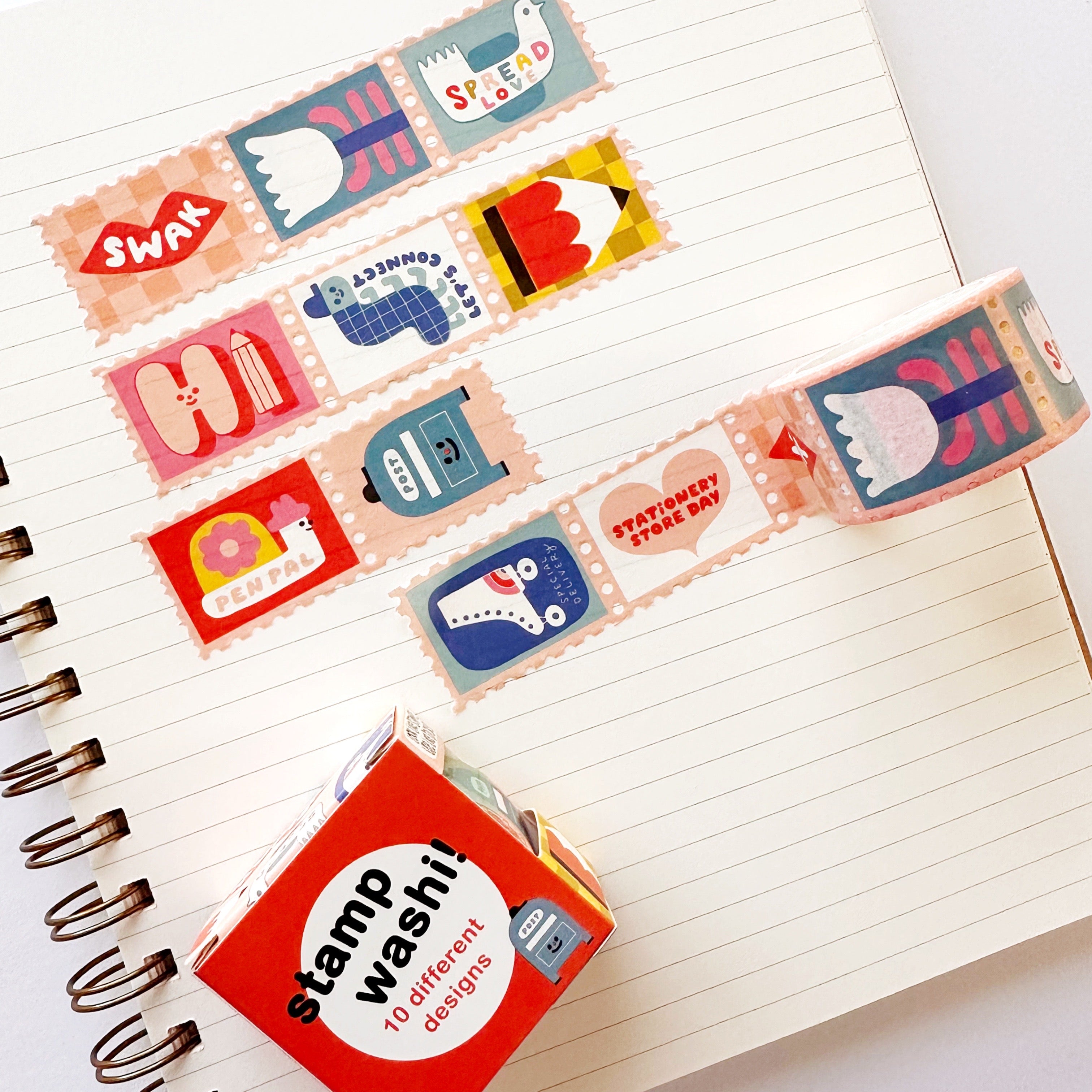 Suzy's Cuties Stamp Washi Tape