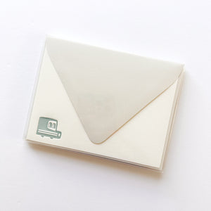 Little Mail Truck Note Set