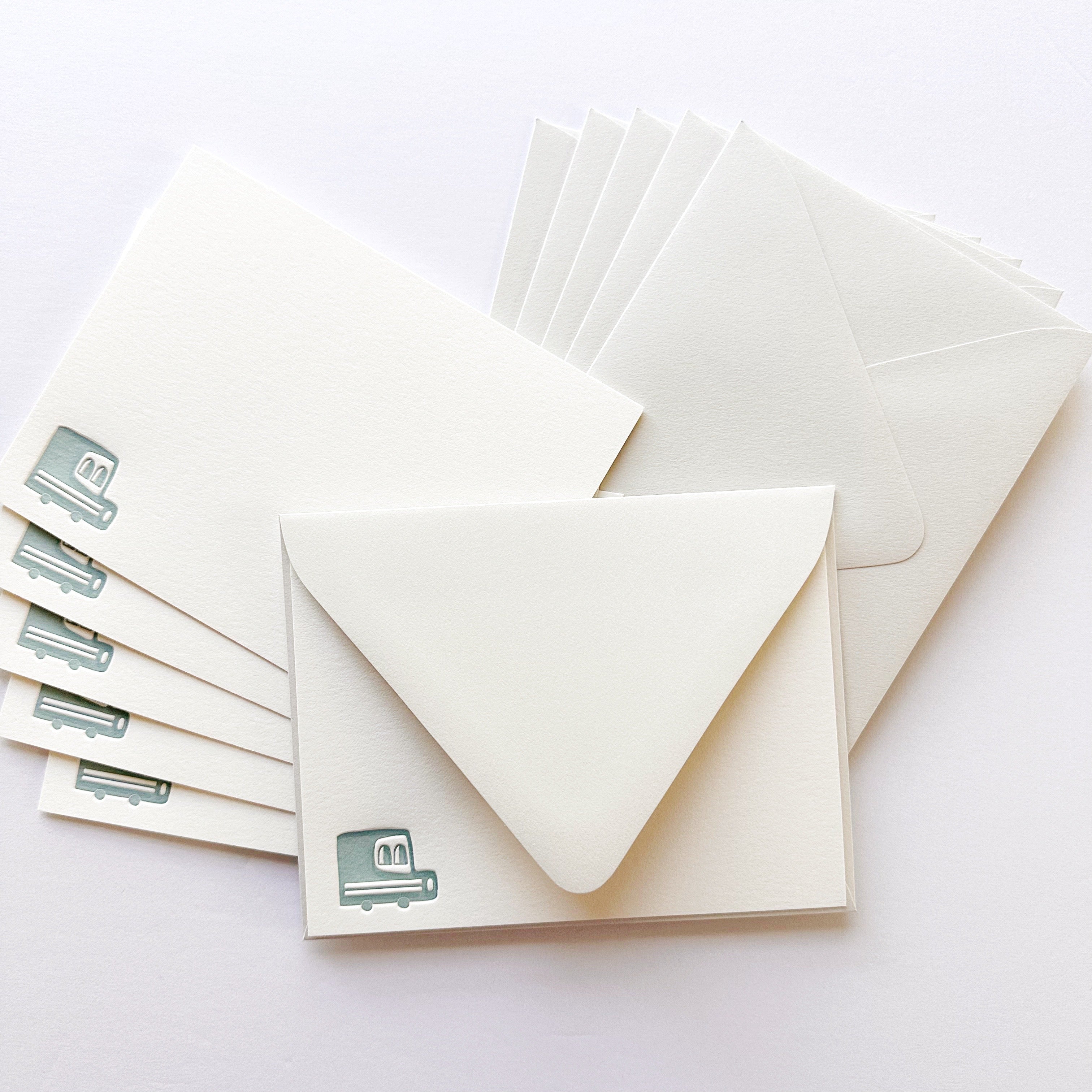 Little Mail Truck Note Set