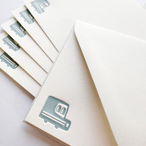 Little Mail Truck Note Set