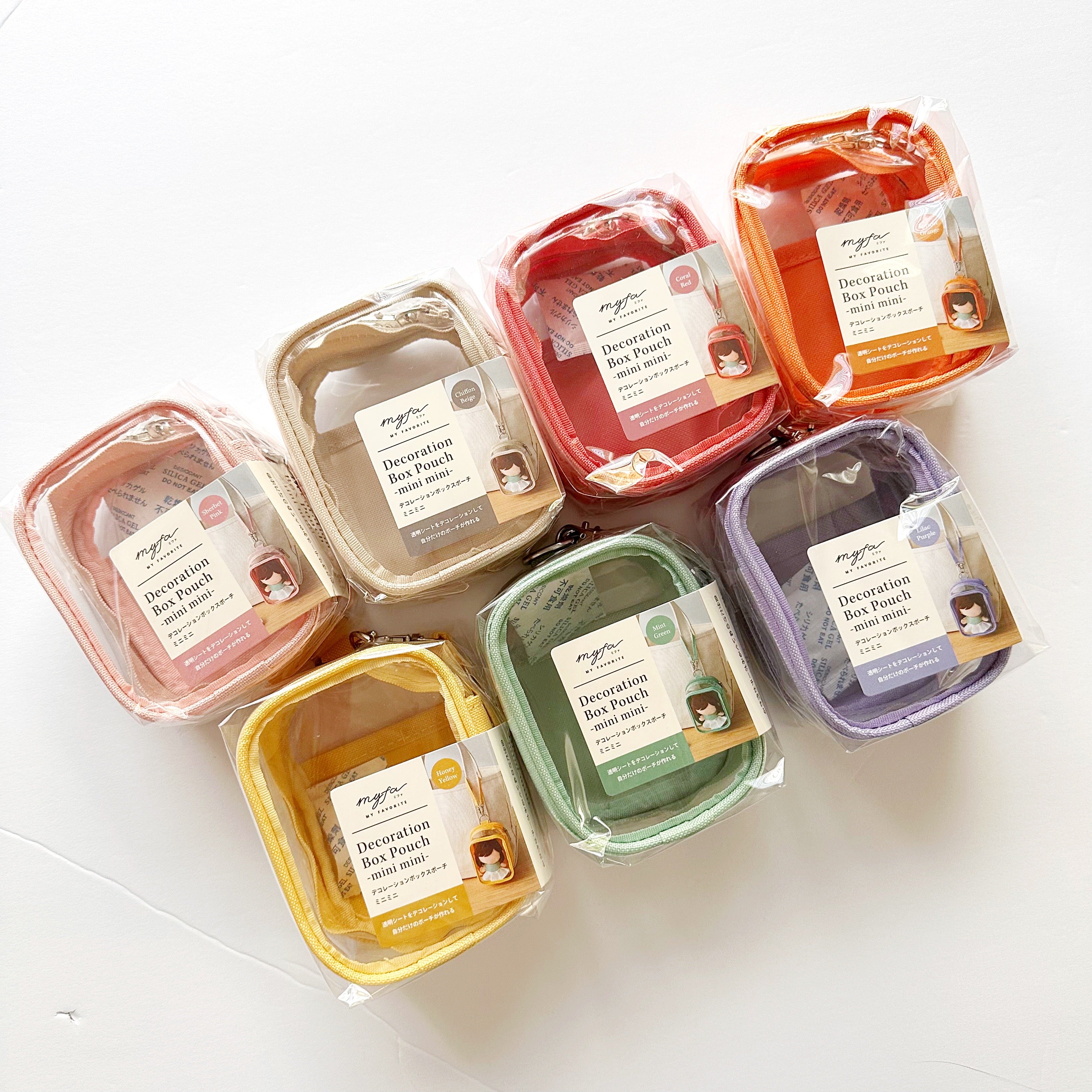 Clear Keychain Trinket Pouch