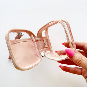 Clear Keychain Trinket Pouch