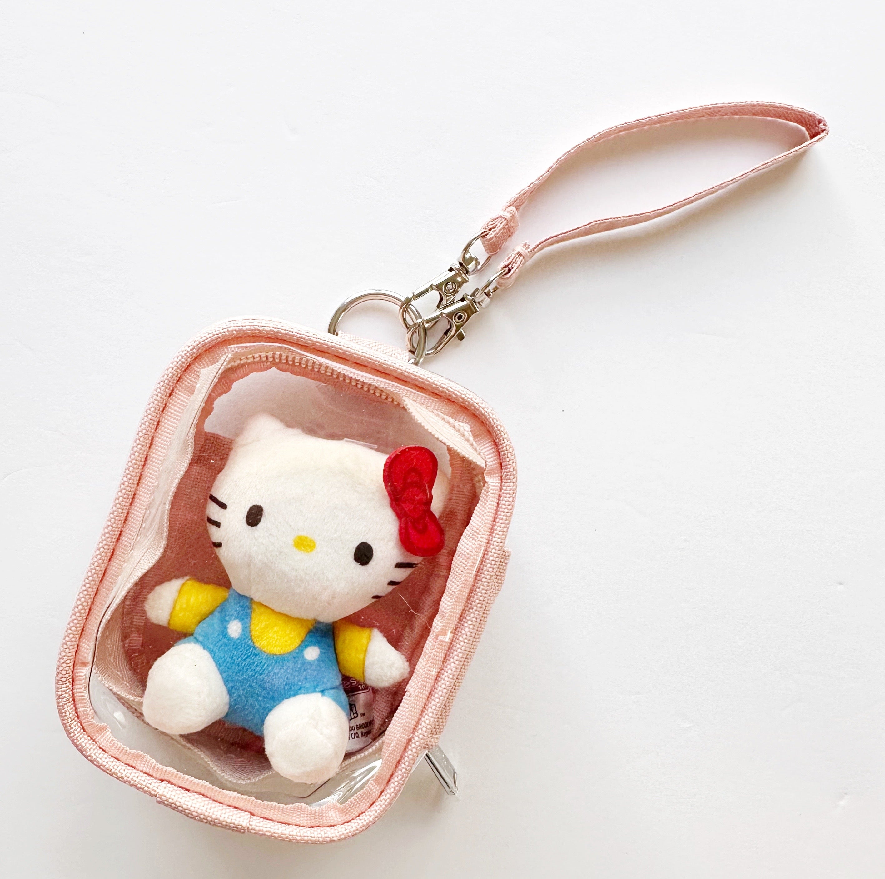 Clear Keychain Trinket Pouch