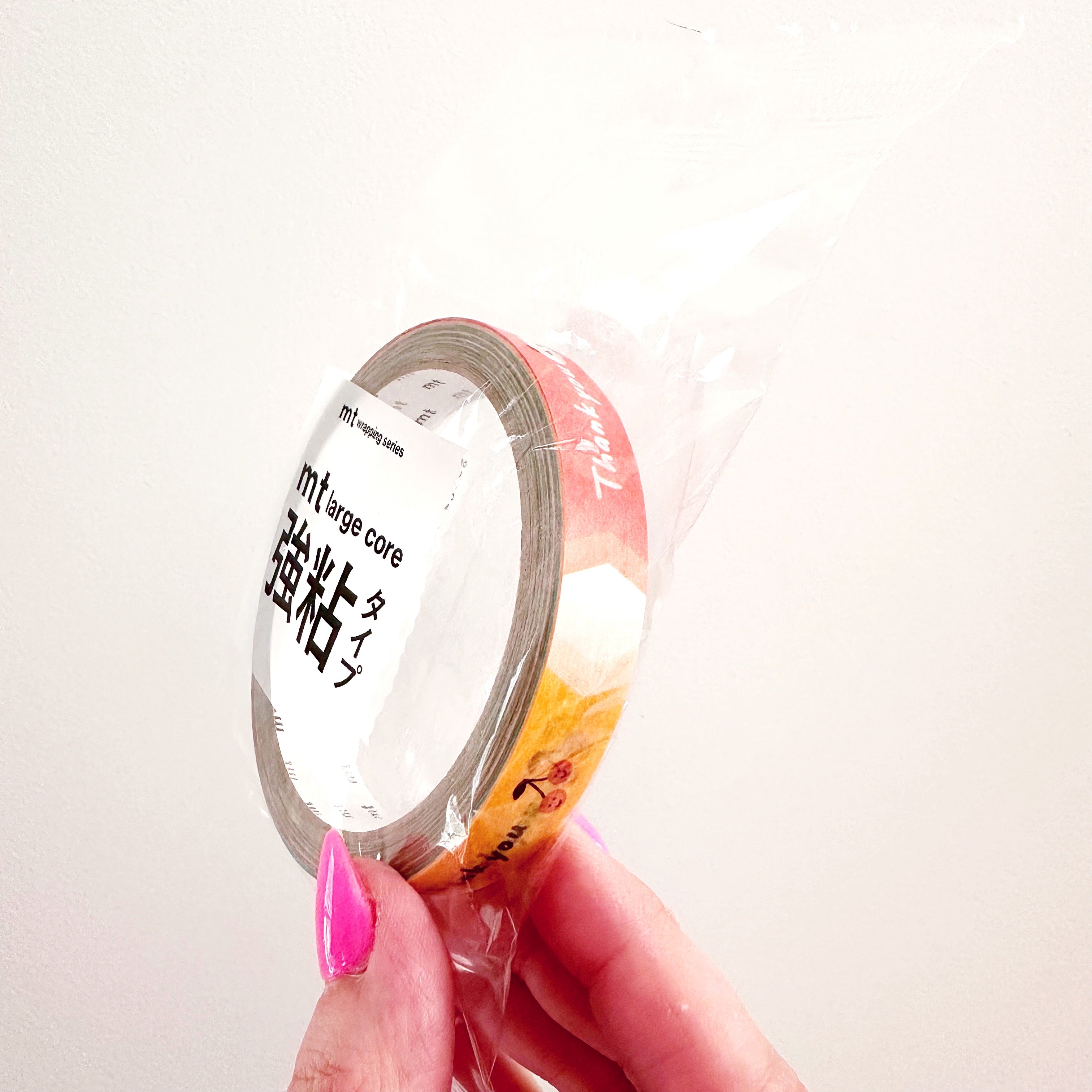 Kitera Kamoi Thank You Large Core Washi Tape