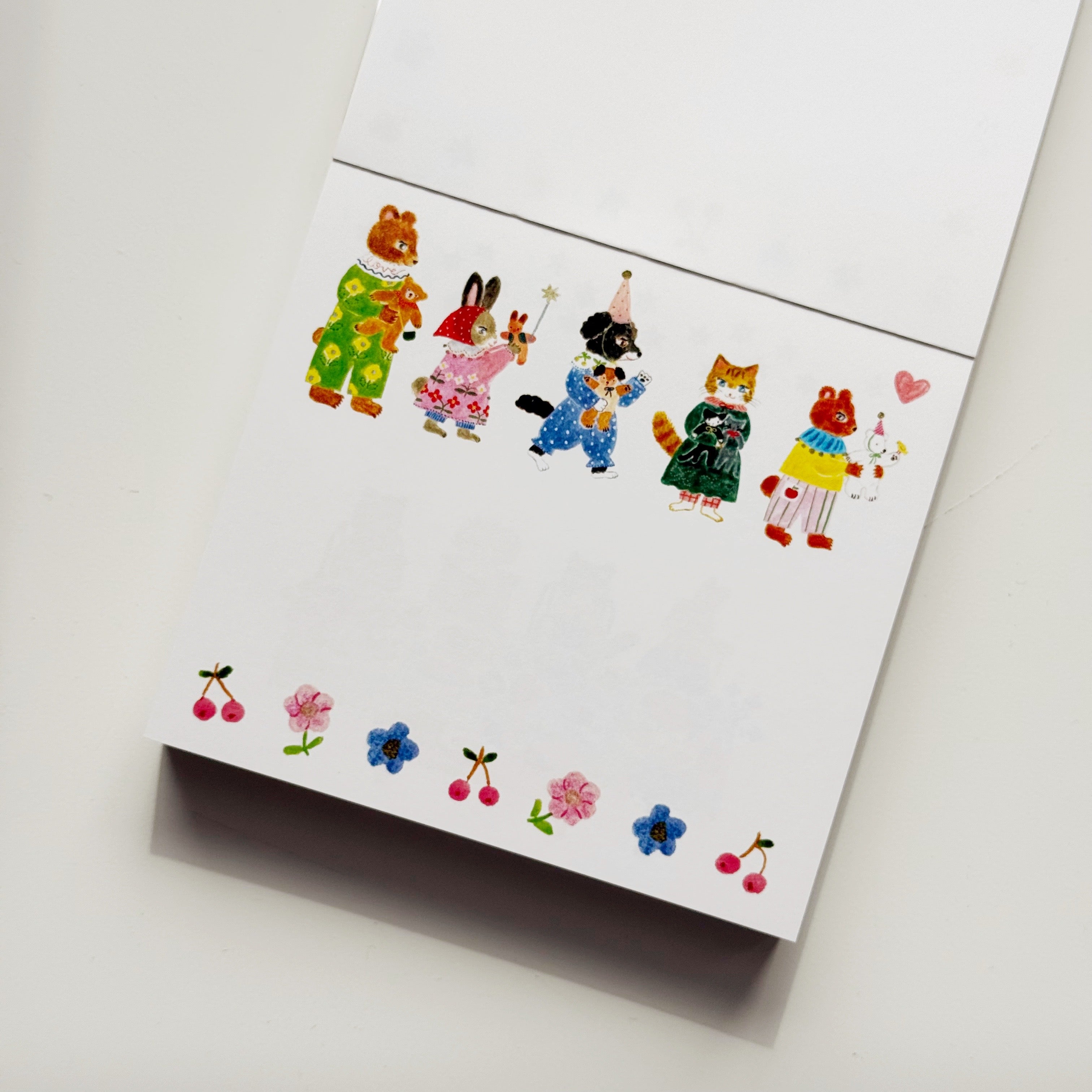 Aiko Fukawa Little Fluffy Friends Memo Block