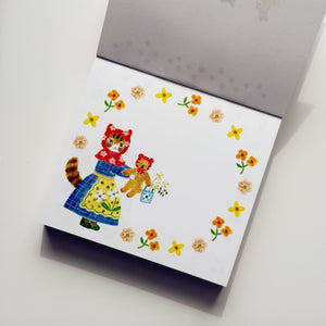 Aiko Fukawa Little Fluffy Friends Memo Block