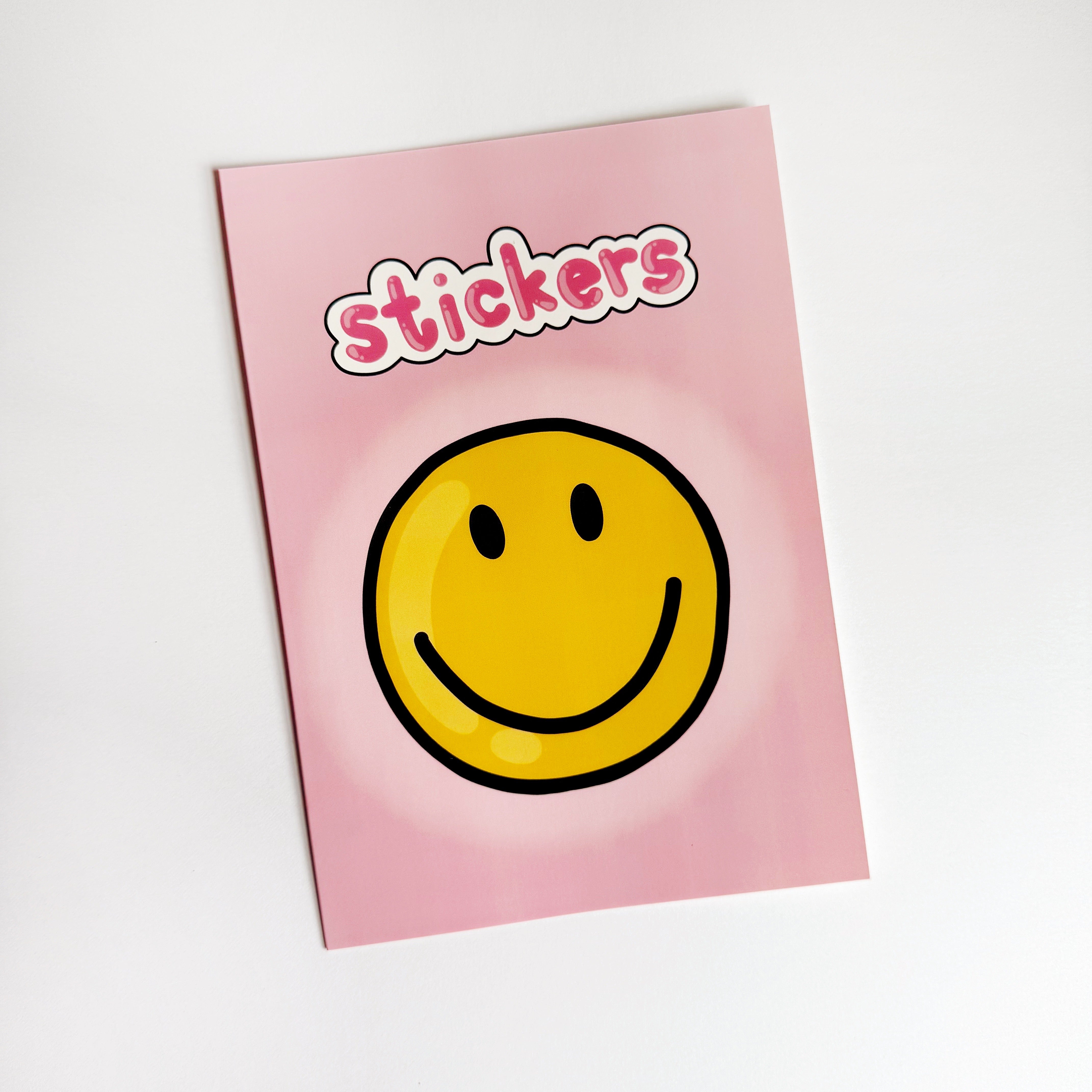 Happy Face Sticker Book
