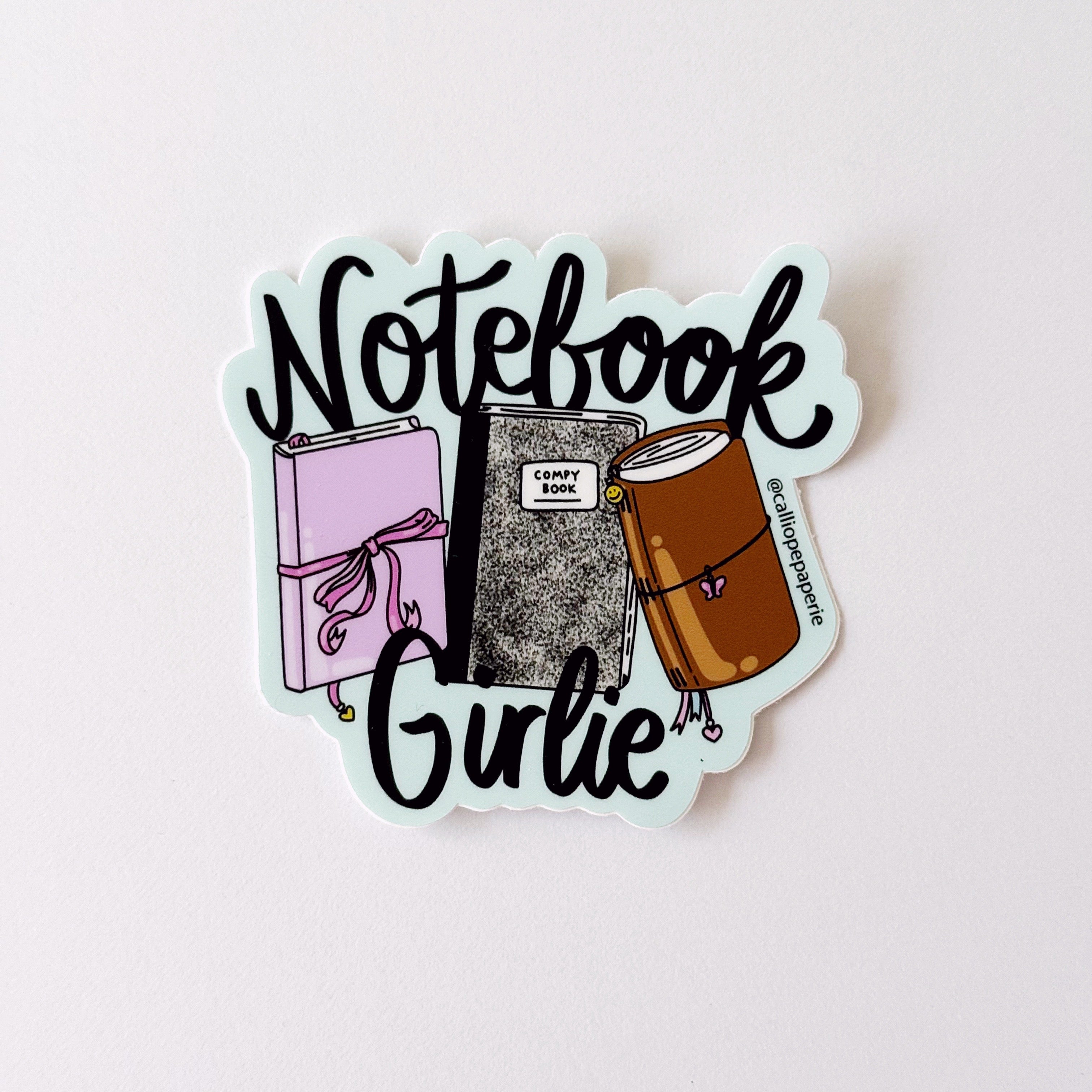 Notebook Girlie Sticker