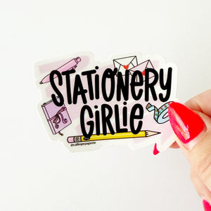 Stationery Girlie Sticker