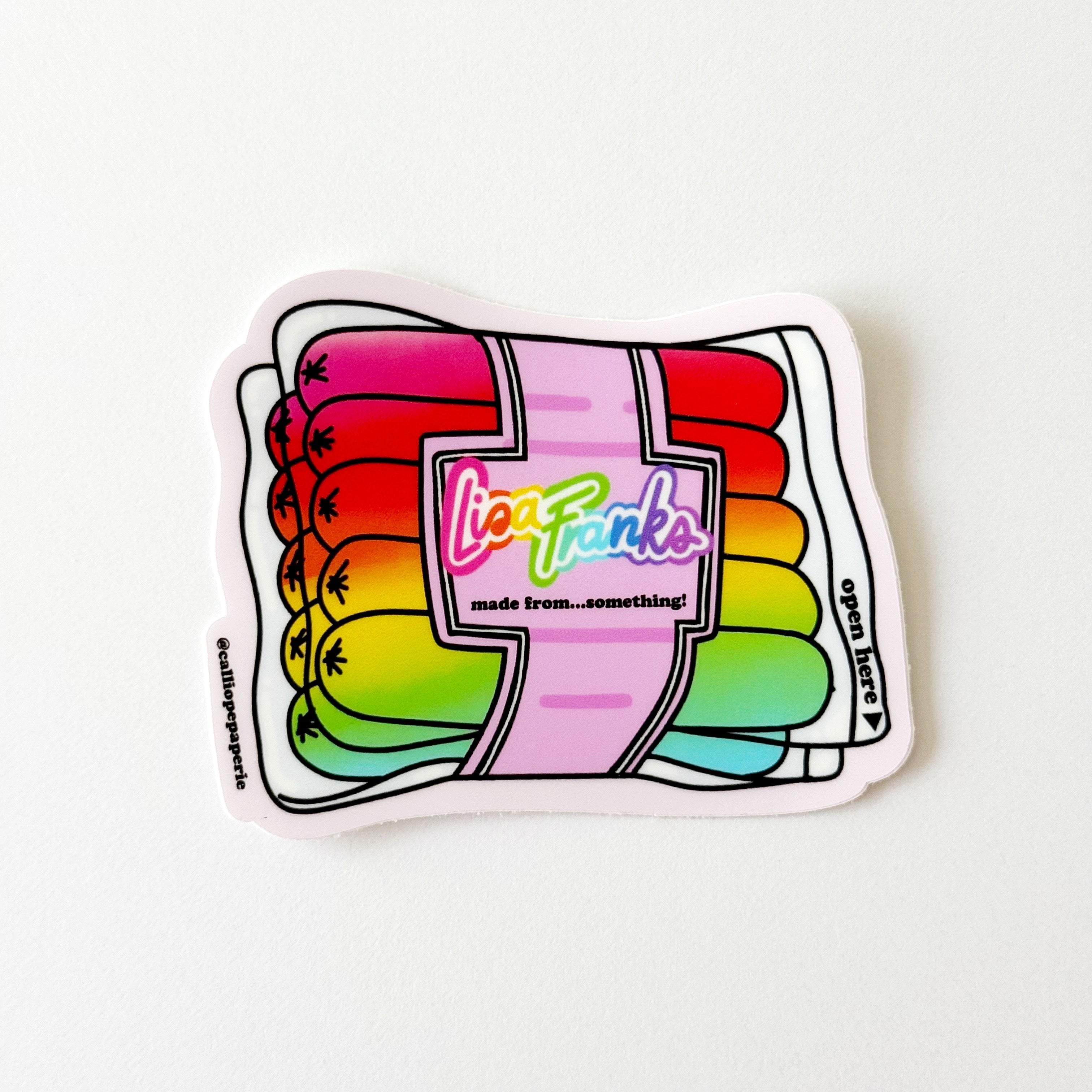 Lisa Franks Sticker