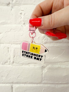 Pencil Pal Bag Charm Keychain