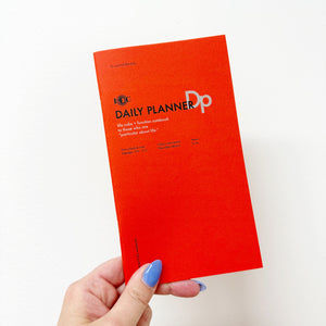 Luddite Daily Planner Notebook