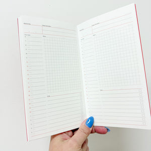 Luddite Daily Planner Notebook