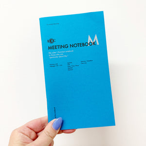 Luddite Meeting Notebook